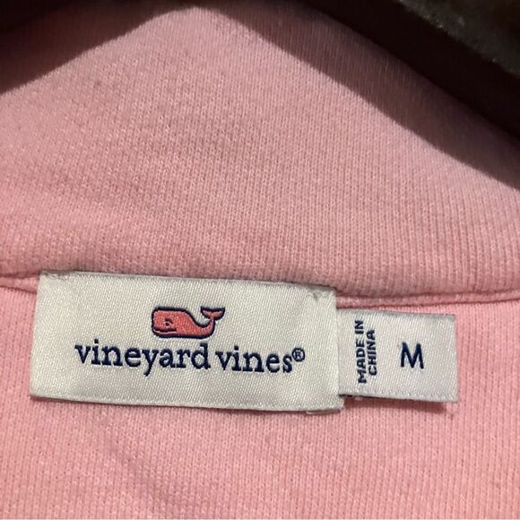 Vineyard Vines Light Pink Pullover Shep Shirt 1/4 Zip EUC Size Medium - Picture 9 of 13